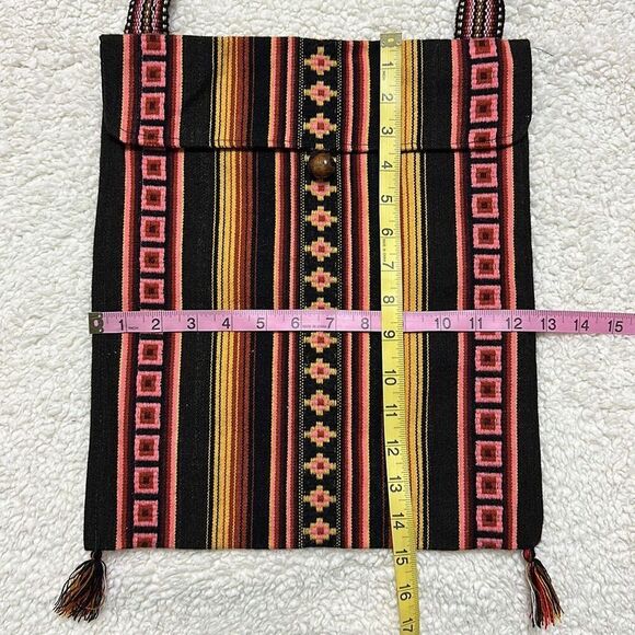 Aztec Print Crossbody Purse Bag - Picture 4 of 6